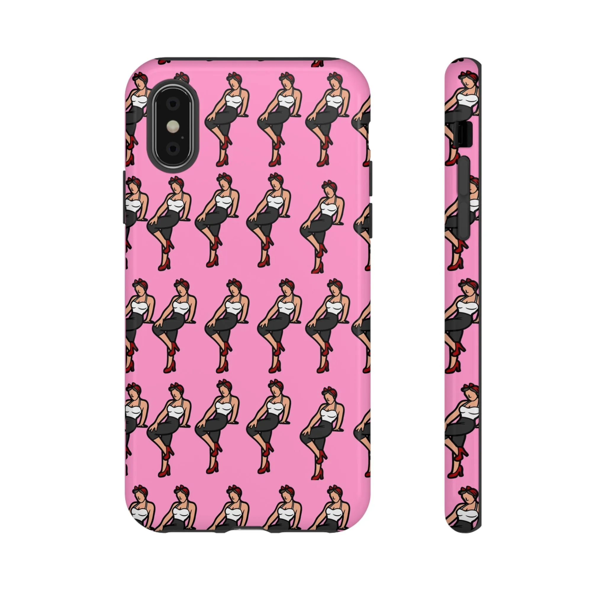 Phone Case: Victory Pin Up Design