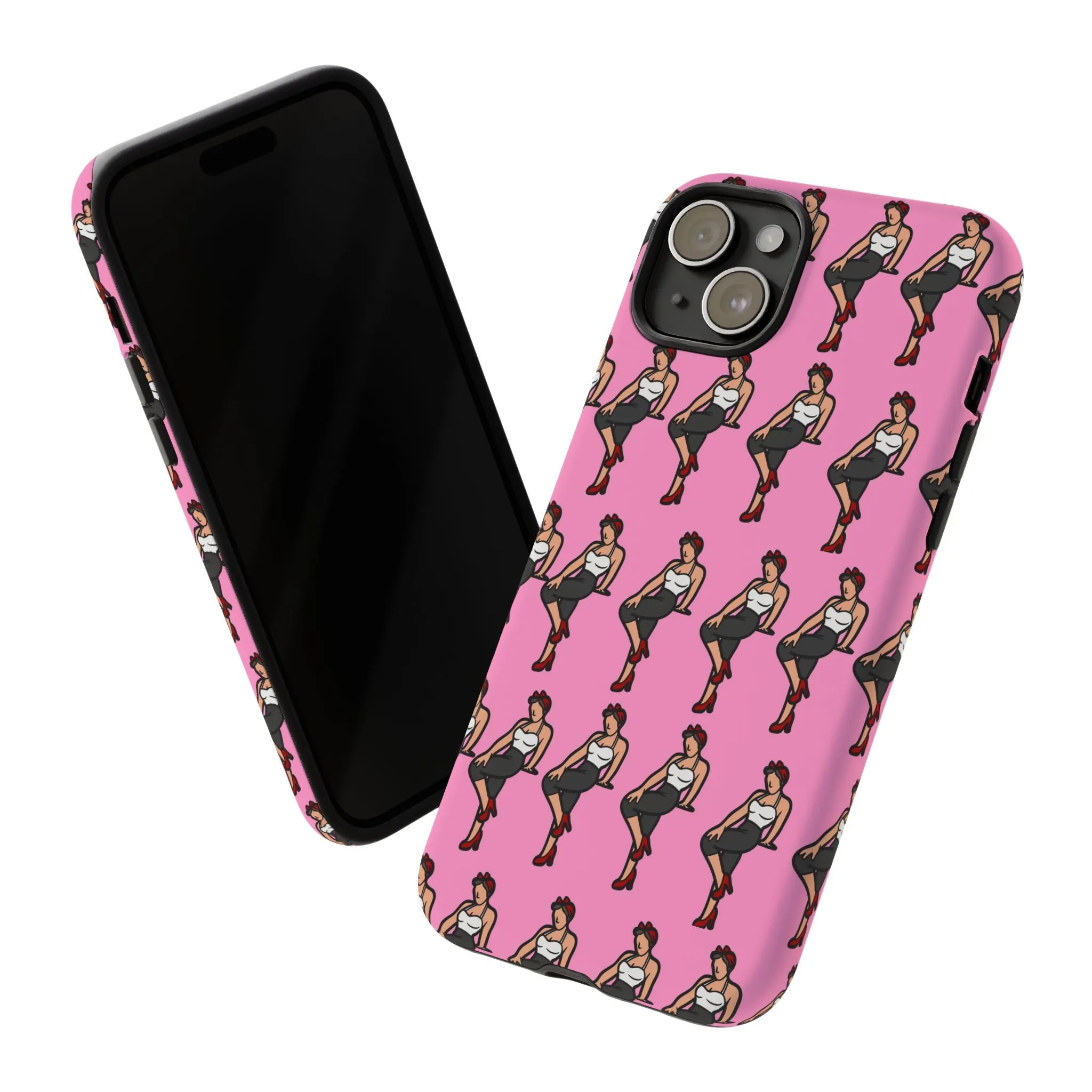 Phone Case: Victory Pin Up Design