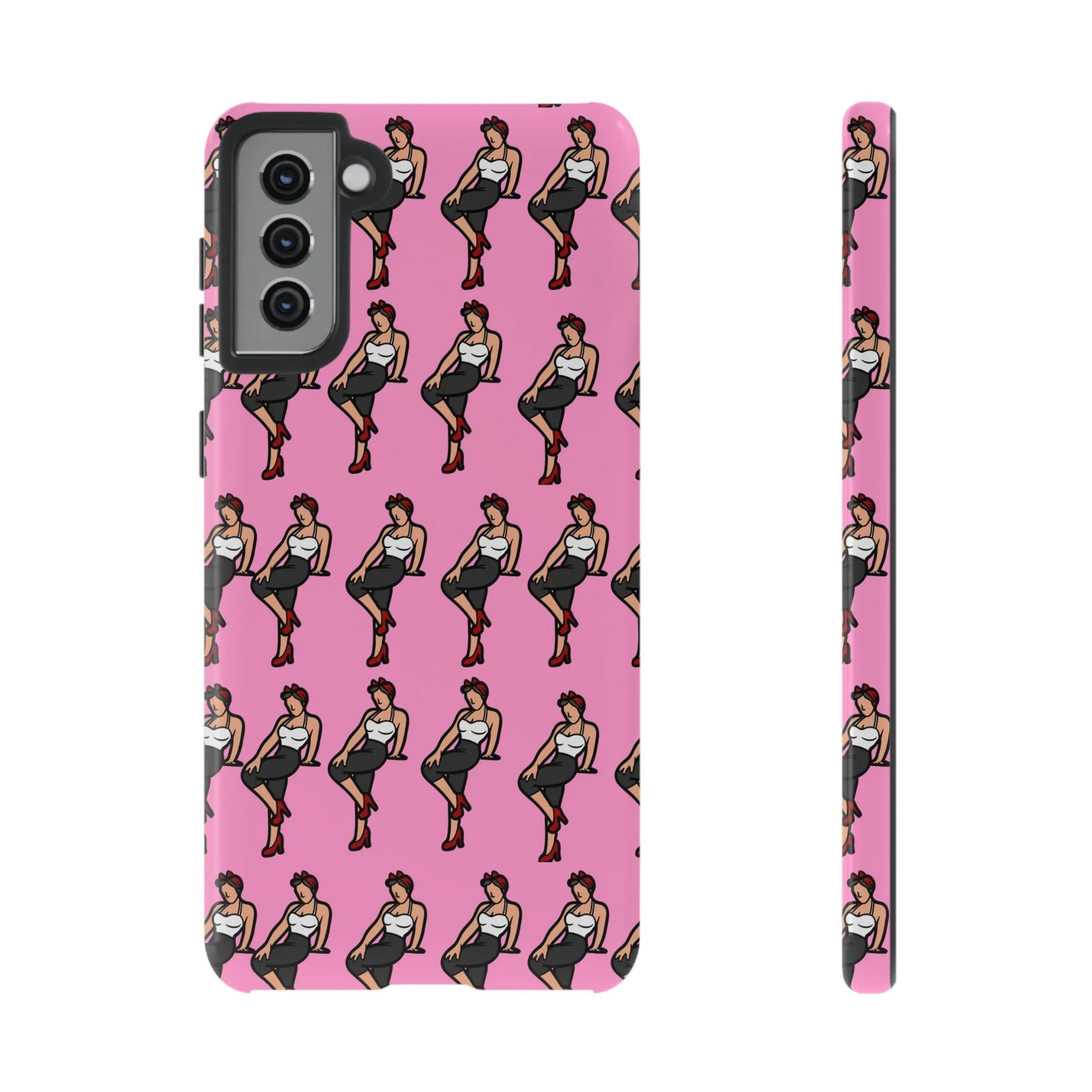 Phone Case: Victory Pin Up Design