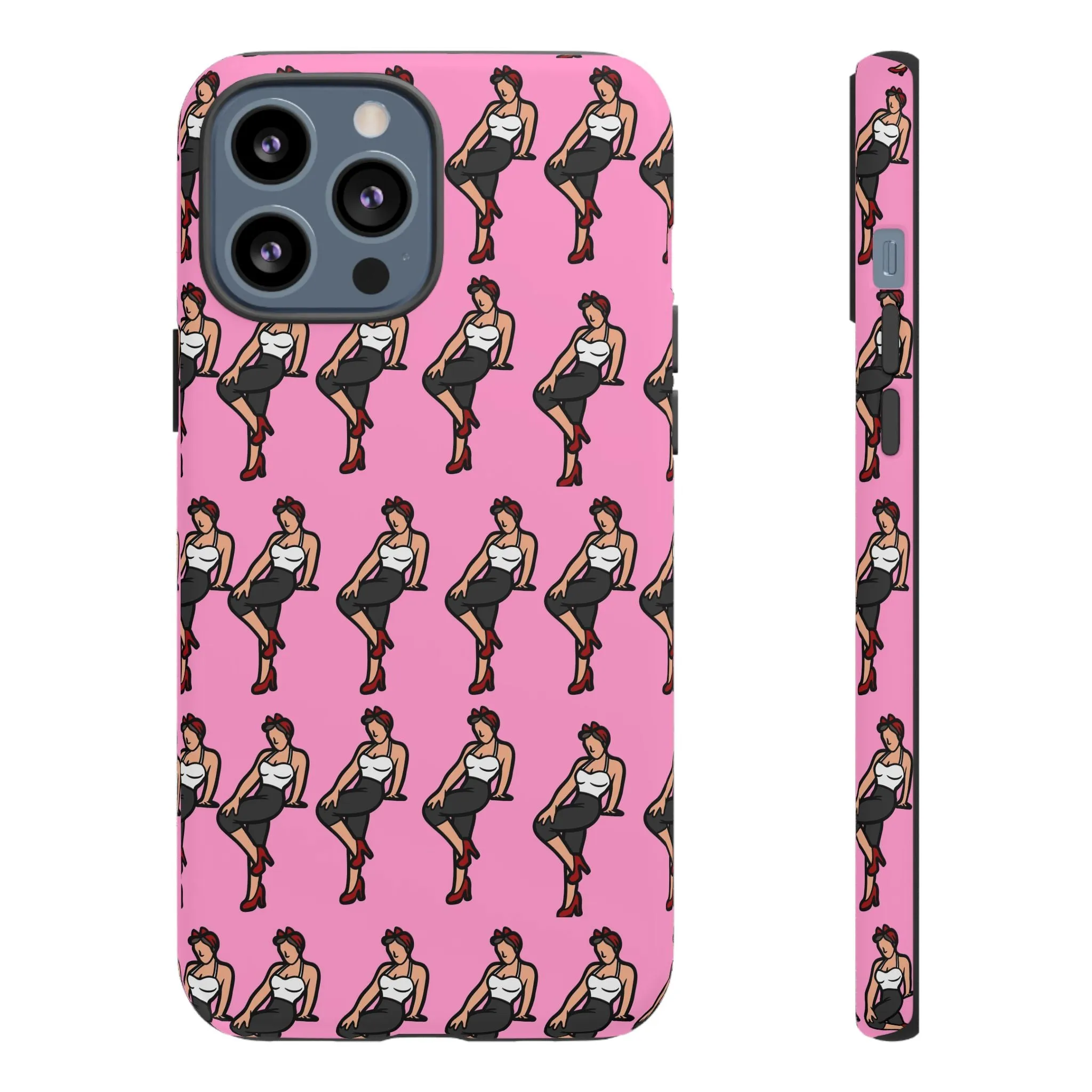 Phone Case: Victory Pin Up Design