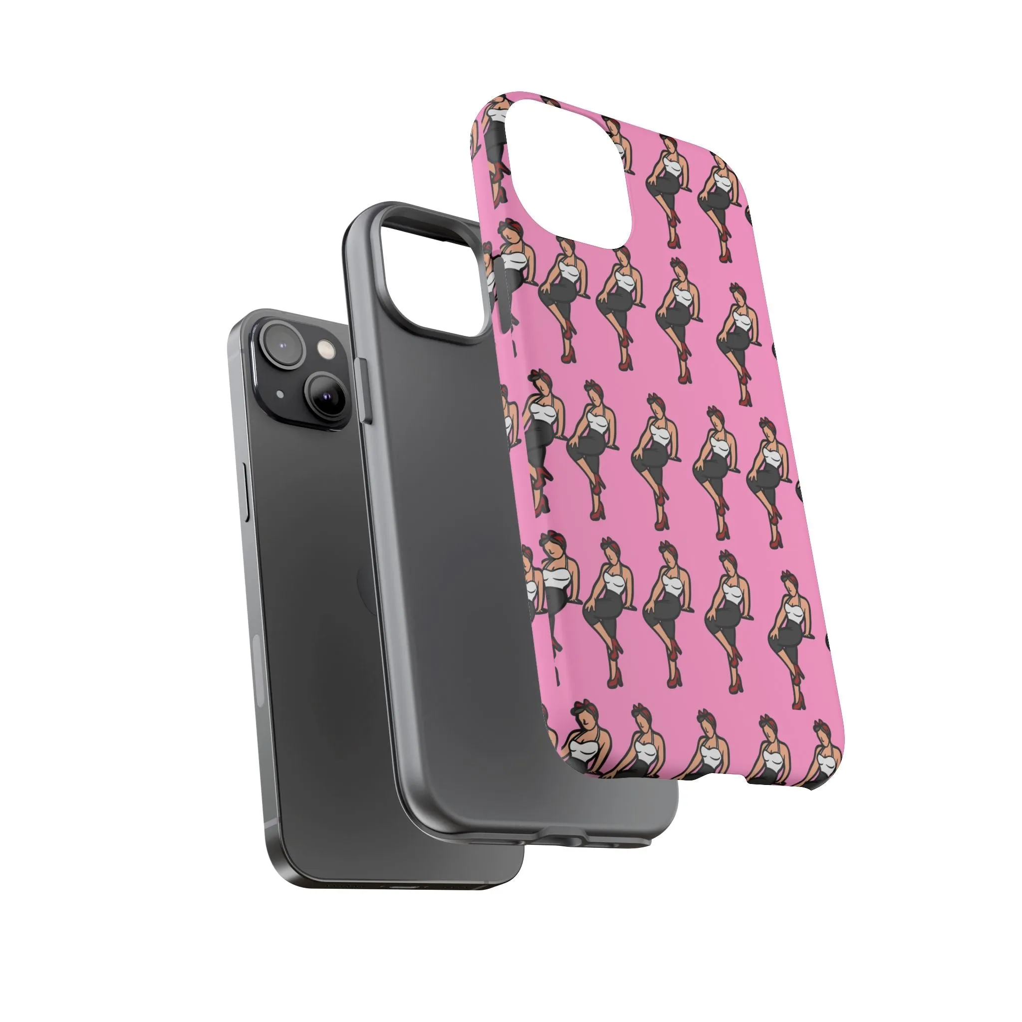 Phone Case: Victory Pin Up Design