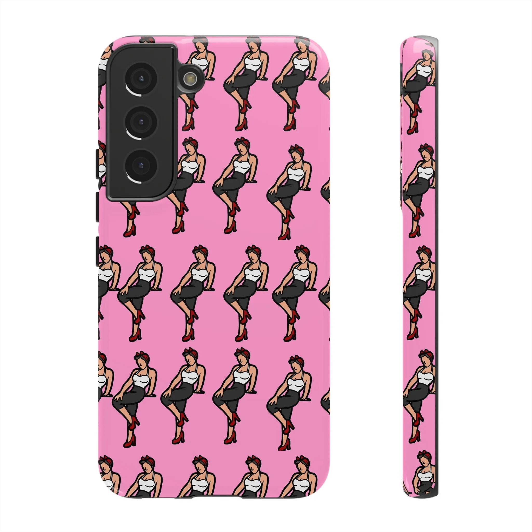 Phone Case: Victory Pin Up Design