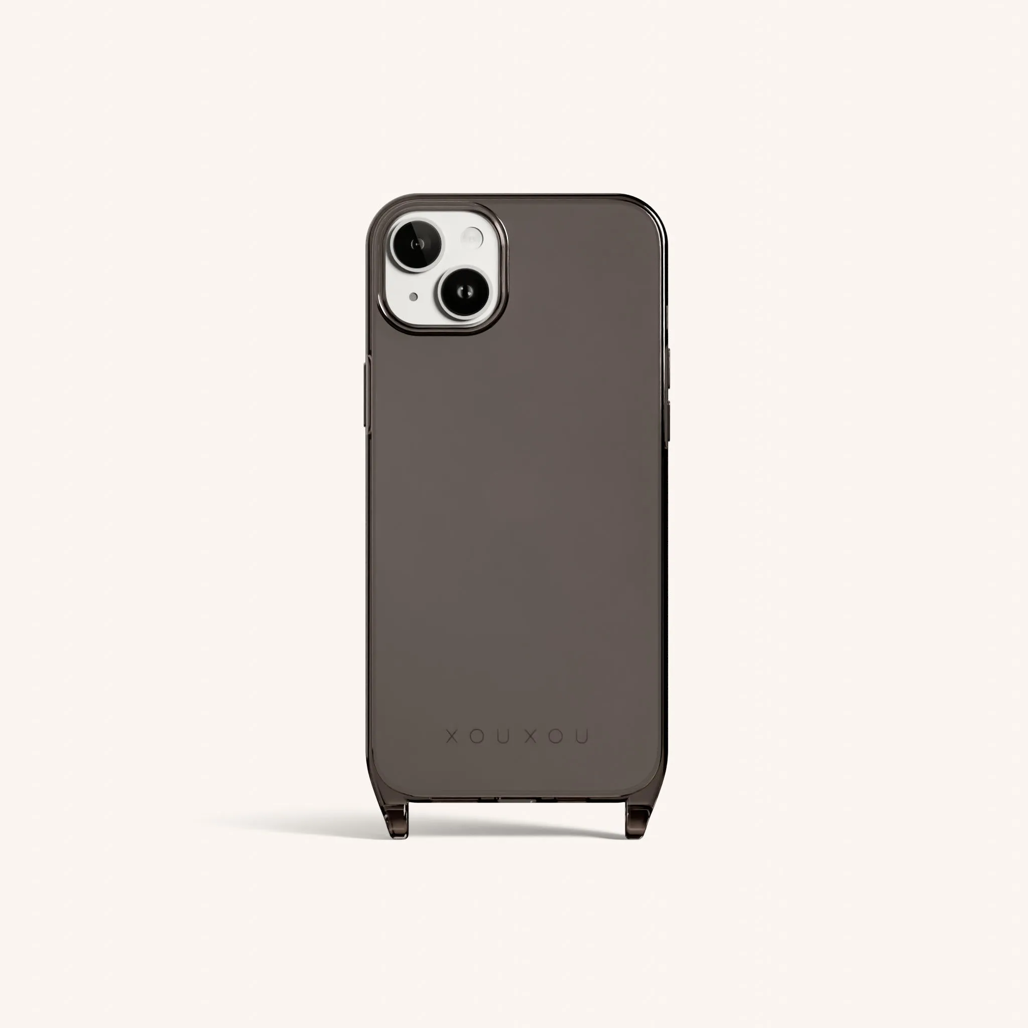 Phone Case with Eyelets in Ash Clear