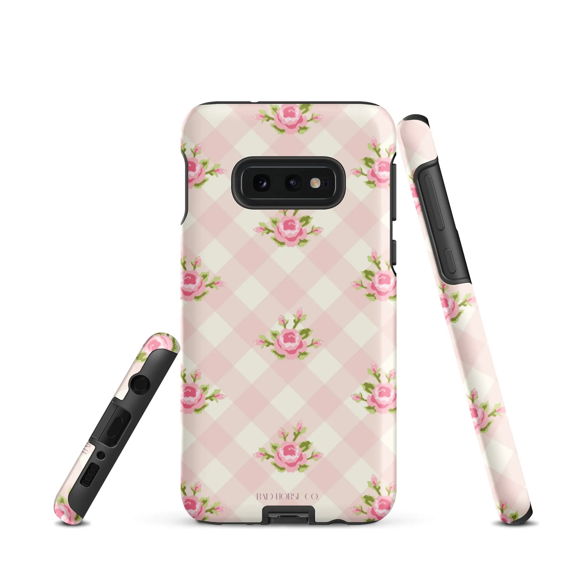 Pink Gingham Rose - Samsung® Tough Case