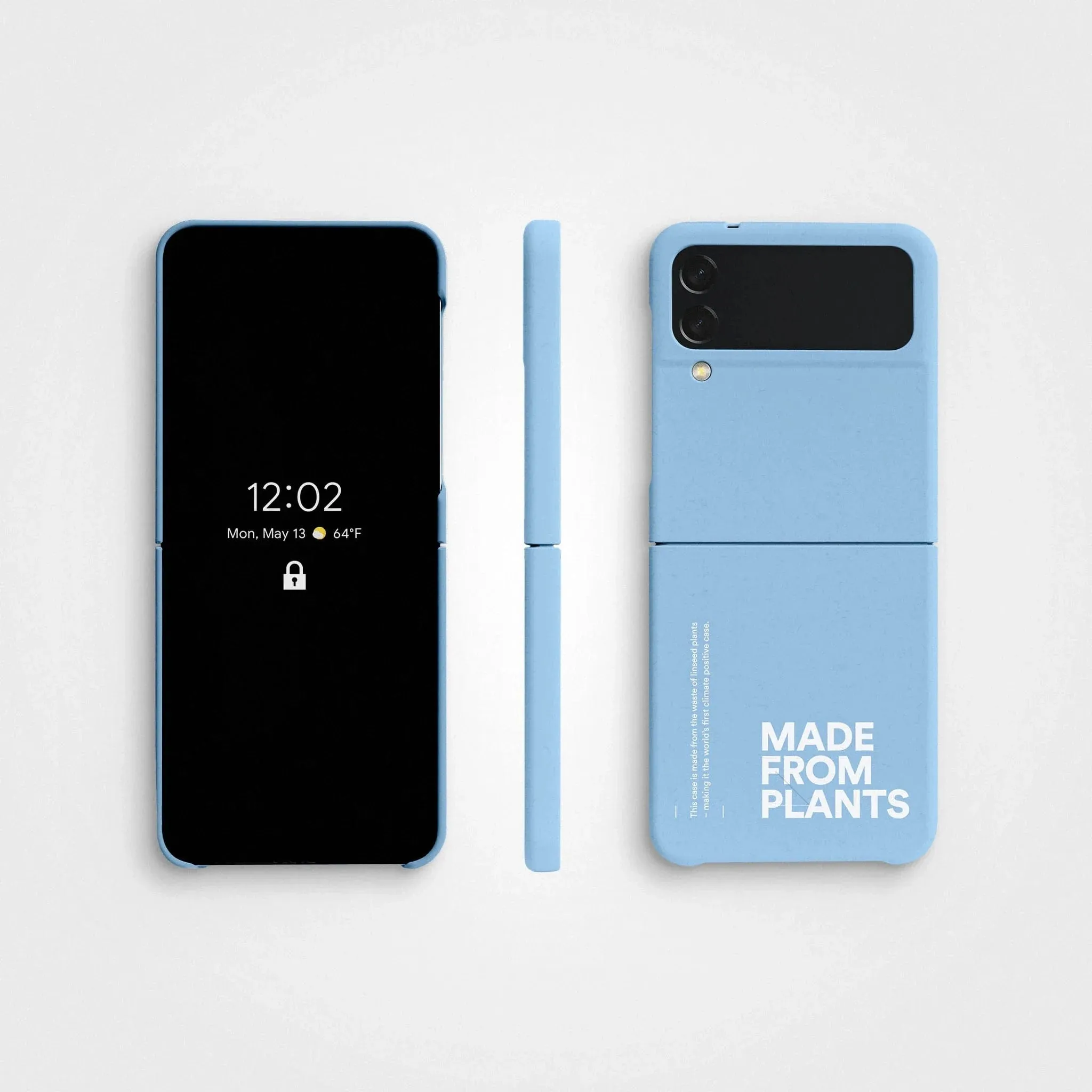 Plant-based phone case, light blue | Made from plants