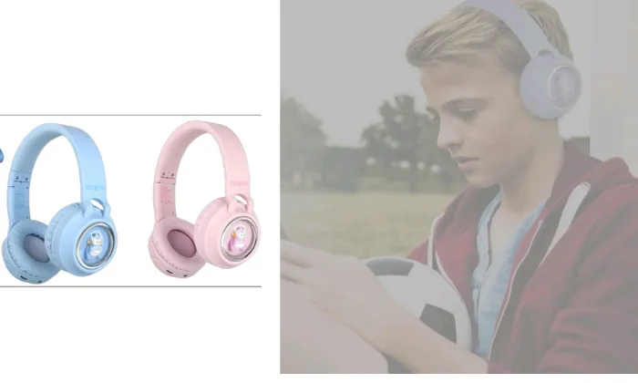 Polaroid Kids Bubble Bluetooth Headphones