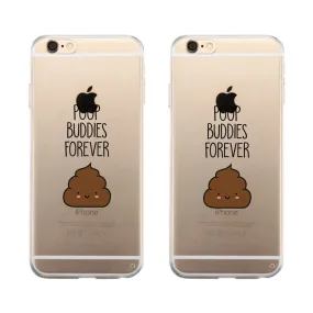 Poop Buddies Clear Phone Case