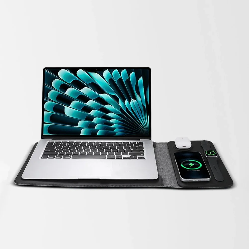 PowerPad Pro 3 in 1 Wireless Charger & Laptop Sleeve