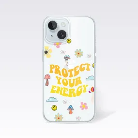 Protect Your Energy Quote Clear Silicon Cover