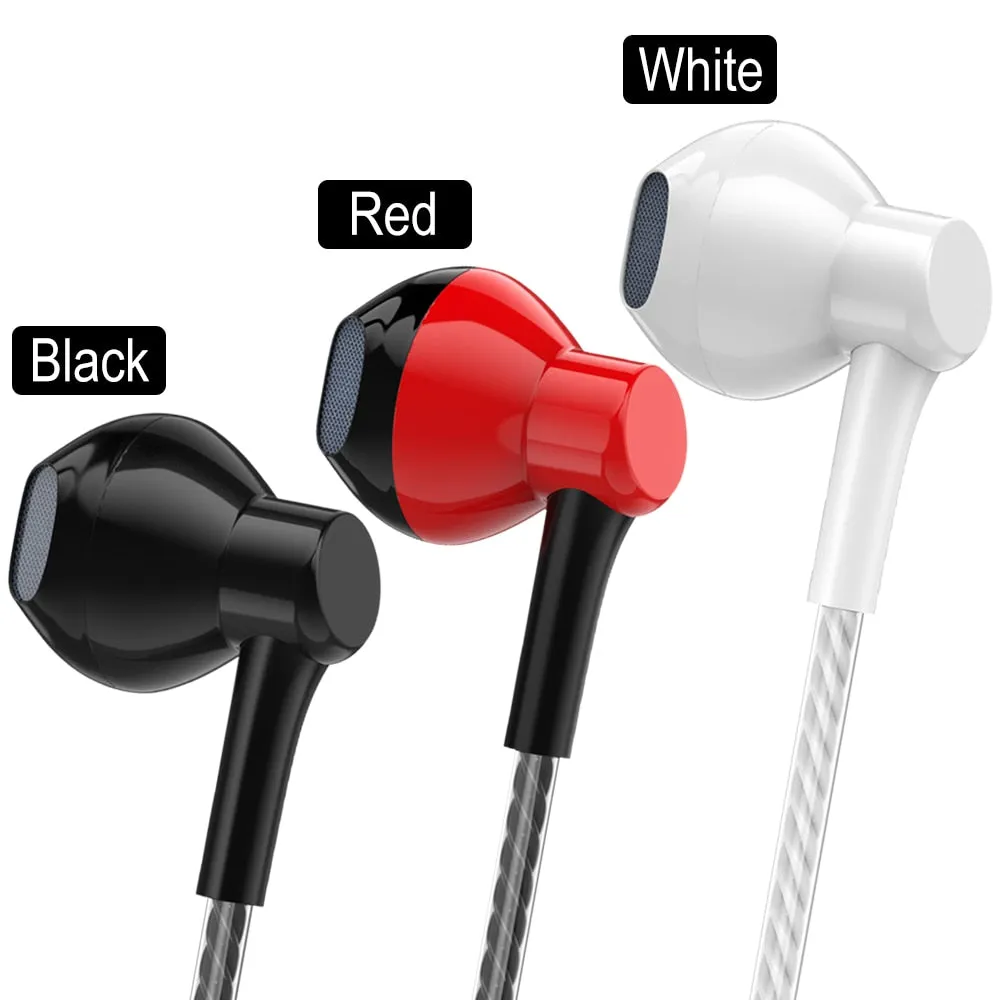 PTM P7 Stereo Bass Earphones with Microphone for Samsung, Xiaomi, Huawei, Iphone, etc