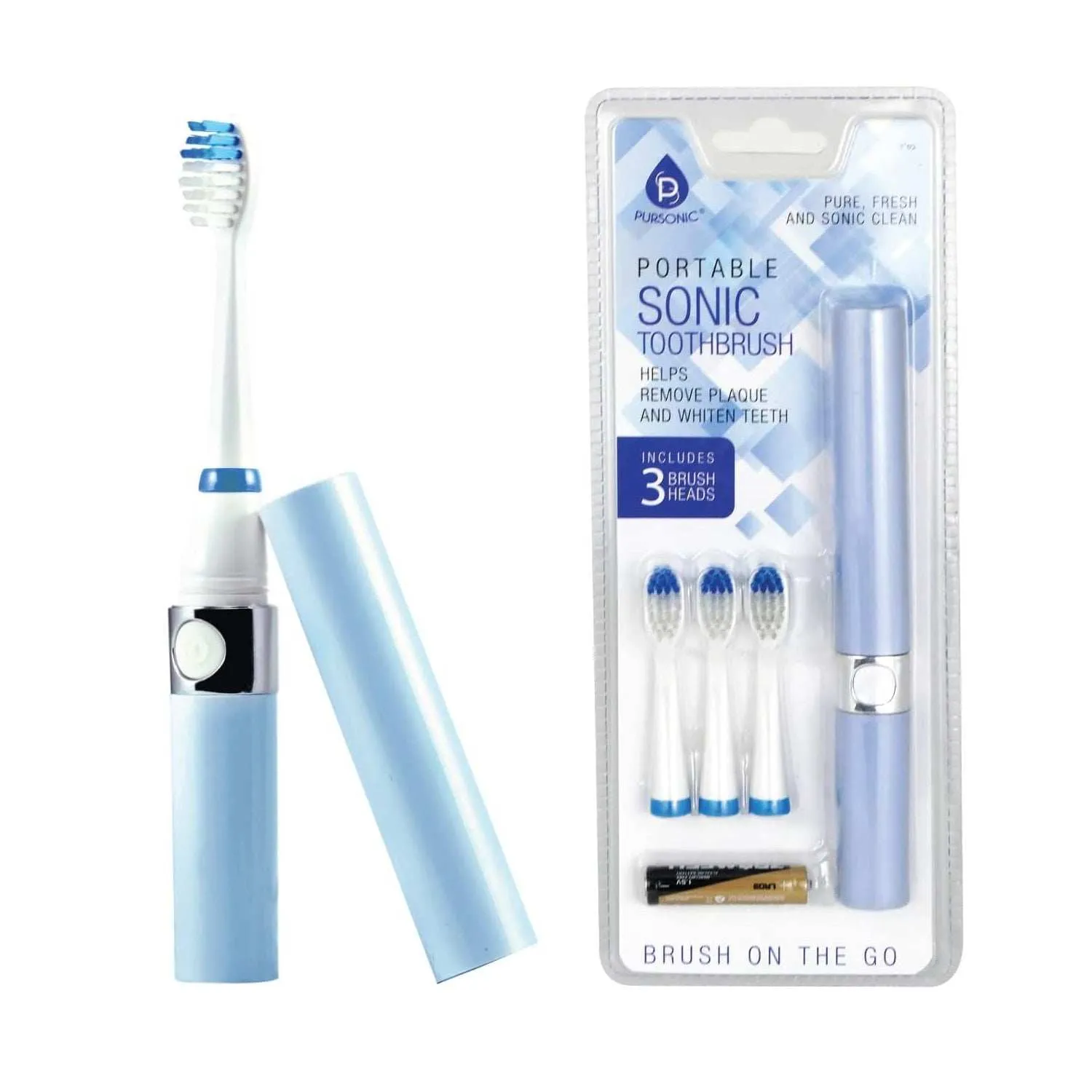 Pursonic Portable Sonic Toothbrush