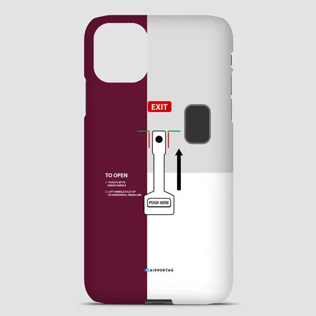 QR Door - Phone Case