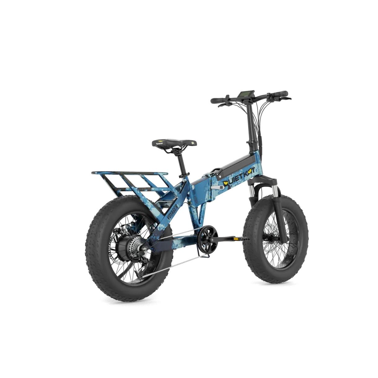 QuiteKat Voyager Off-Road Fat Tire Folding Electric Bike