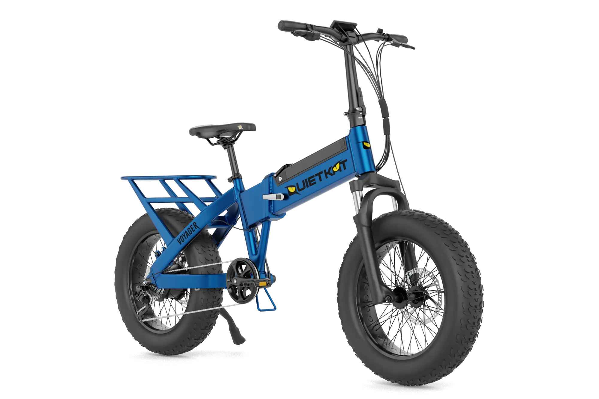 QuiteKat Voyager Off-Road Fat Tire Folding Electric Bike