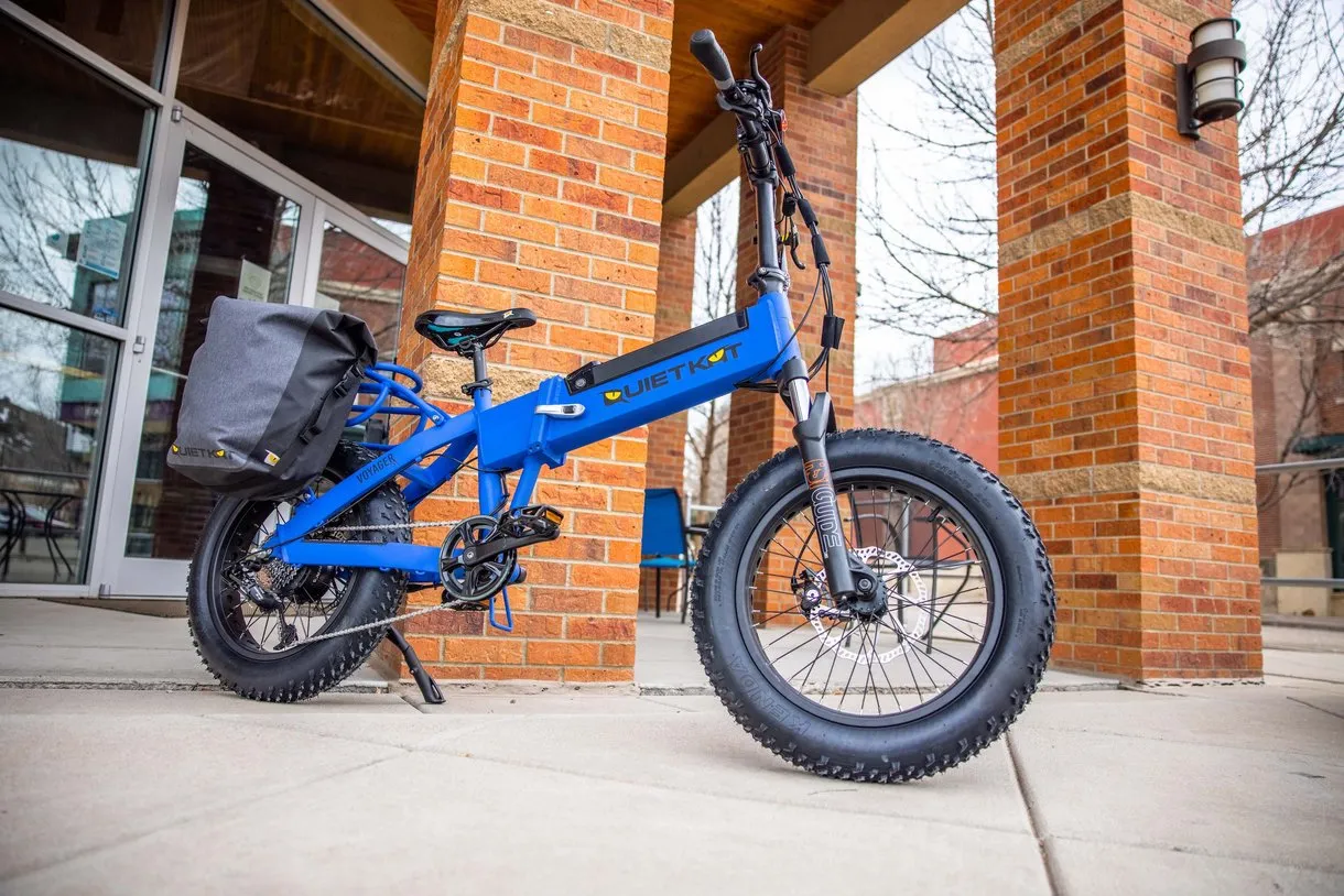 QuiteKat Voyager Off-Road Fat Tire Folding Electric Bike