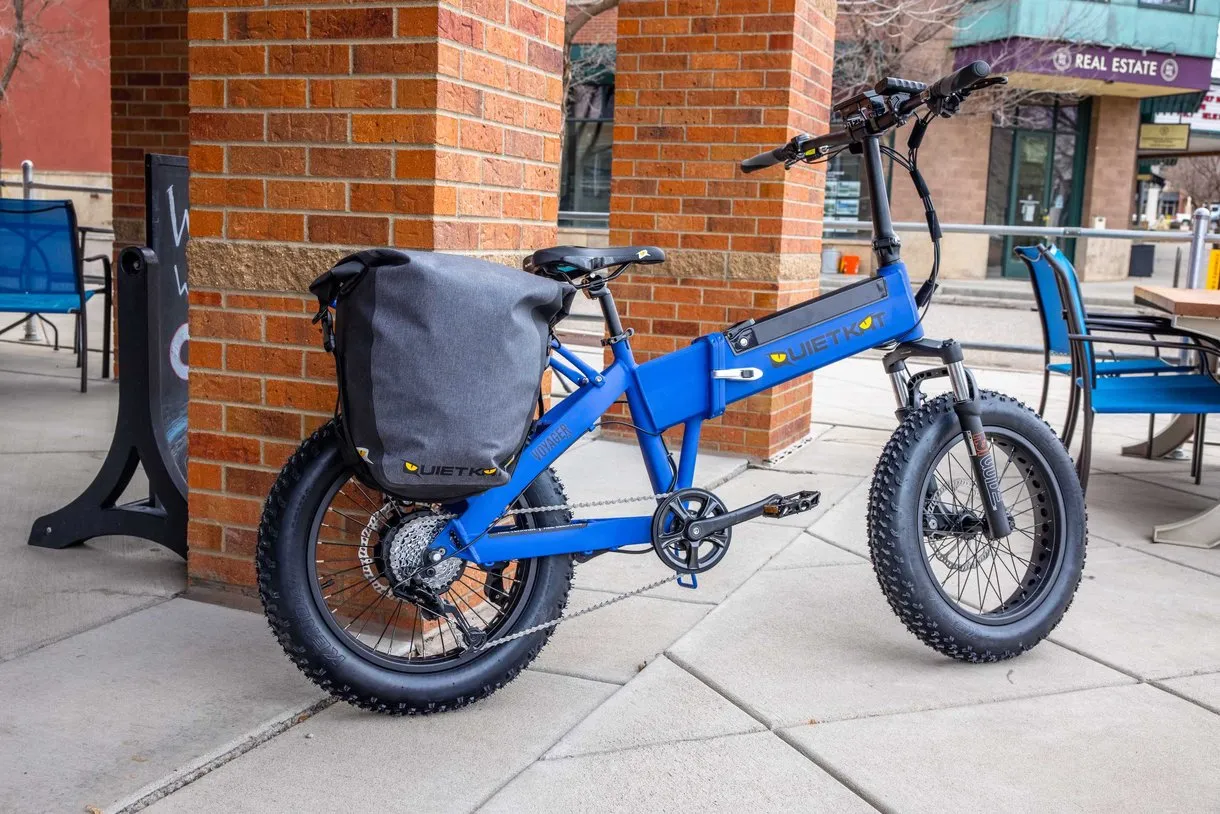 QuiteKat Voyager Off-Road Fat Tire Folding Electric Bike