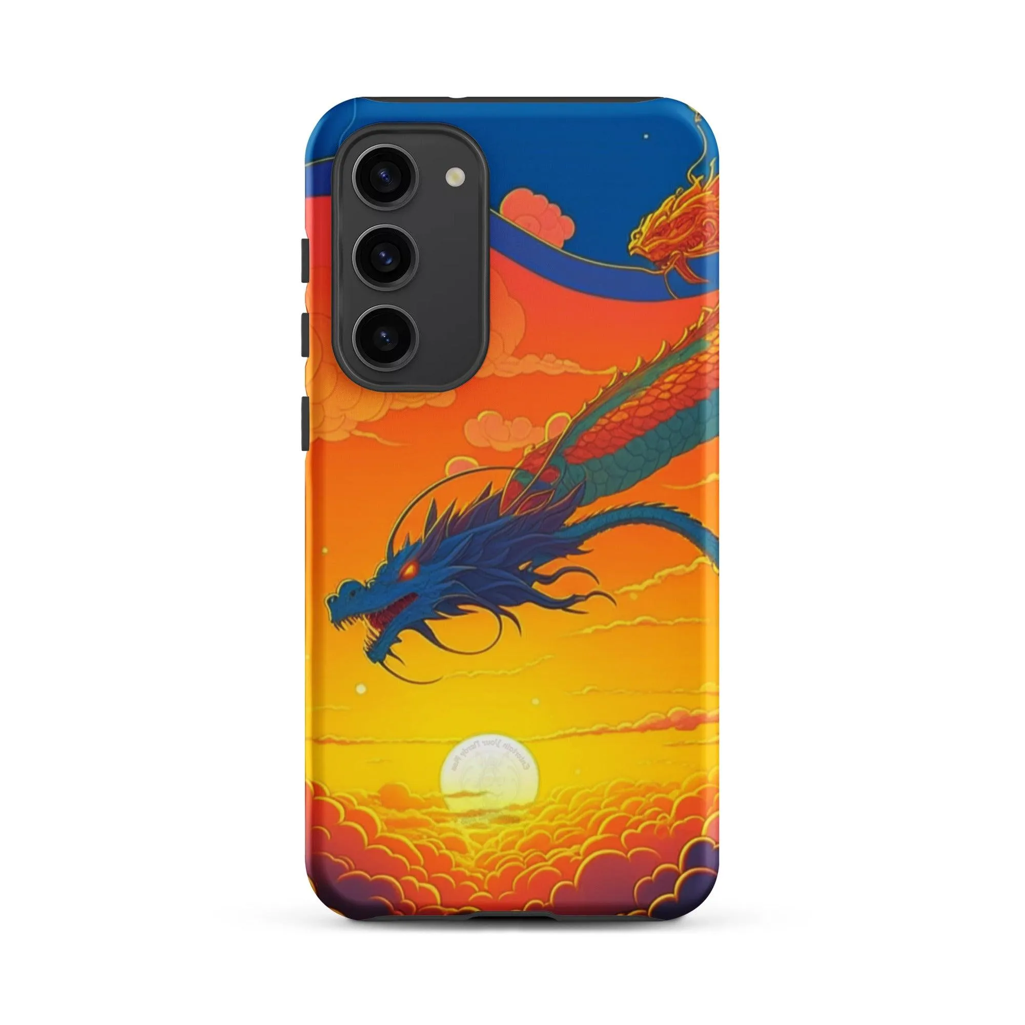 "Sunset Dragon" Tough Case for Samsung® Phones - Dual Layer Protection