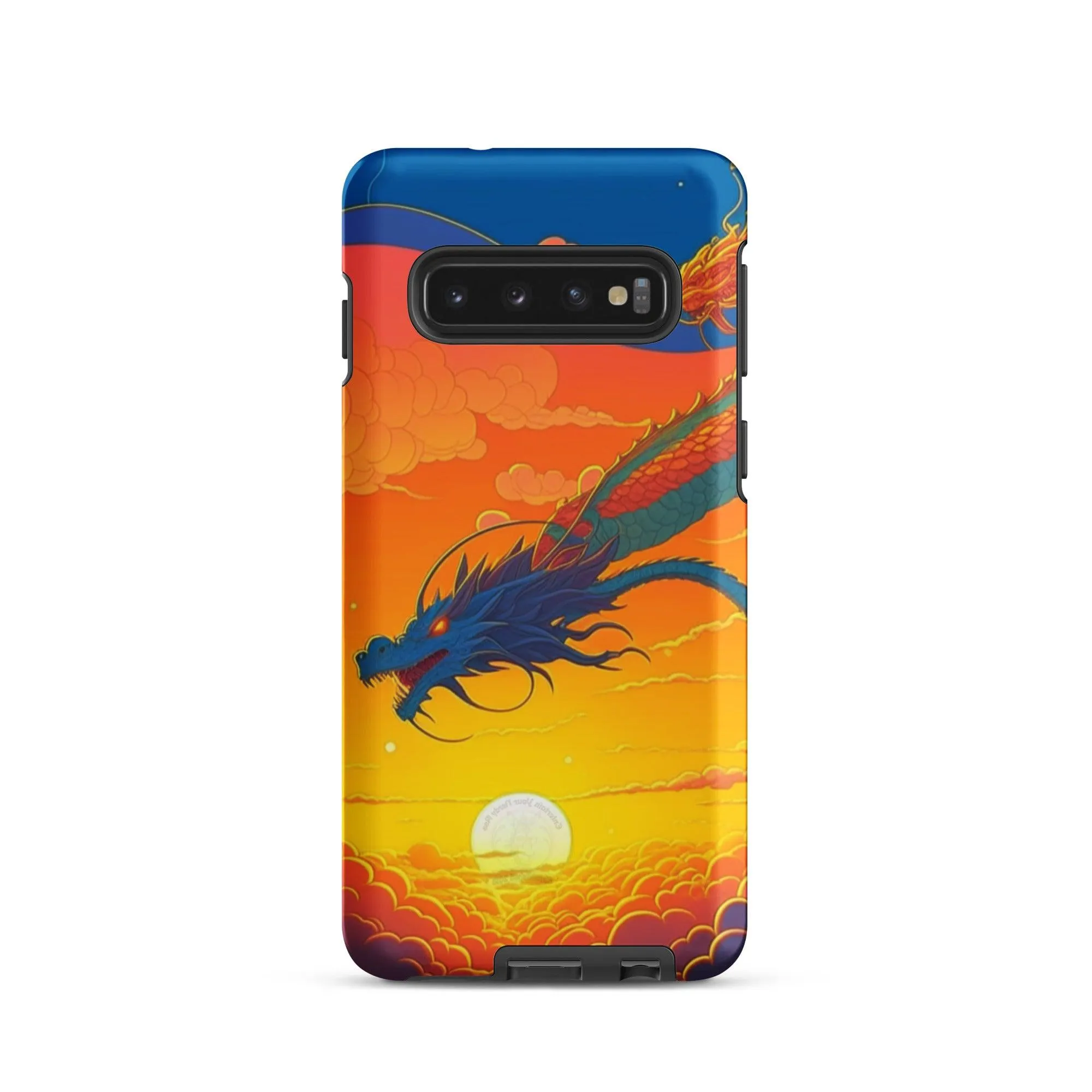 "Sunset Dragon" Tough Case for Samsung® Phones - Dual Layer Protection