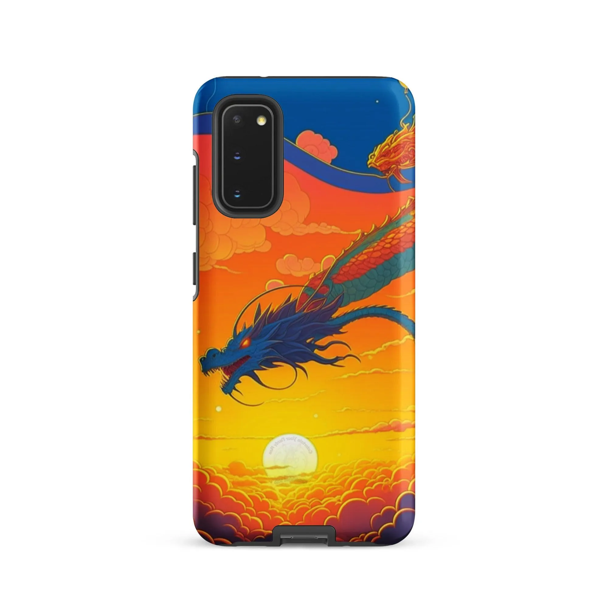 "Sunset Dragon" Tough Case for Samsung® Phones - Dual Layer Protection