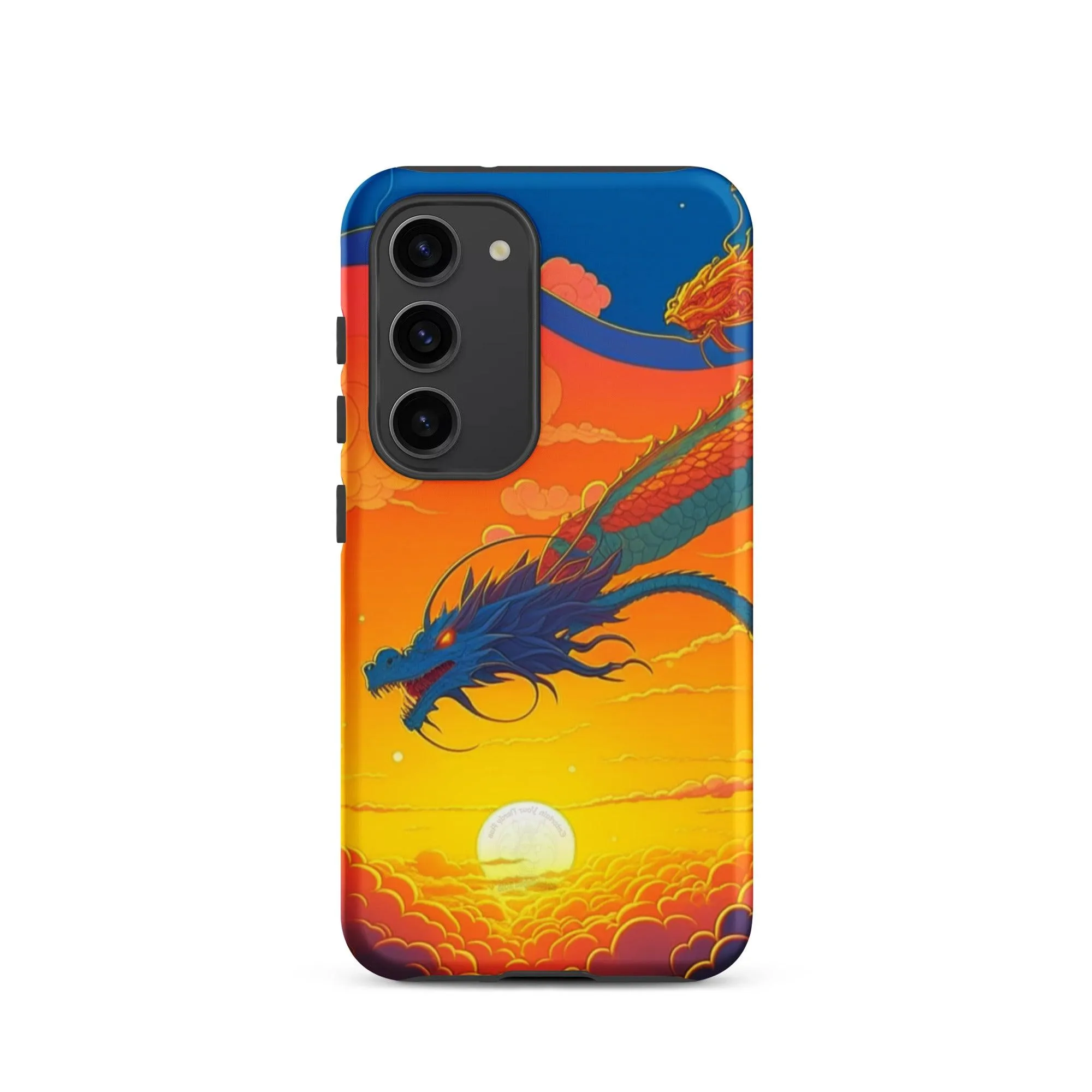 "Sunset Dragon" Tough Case for Samsung® Phones - Dual Layer Protection