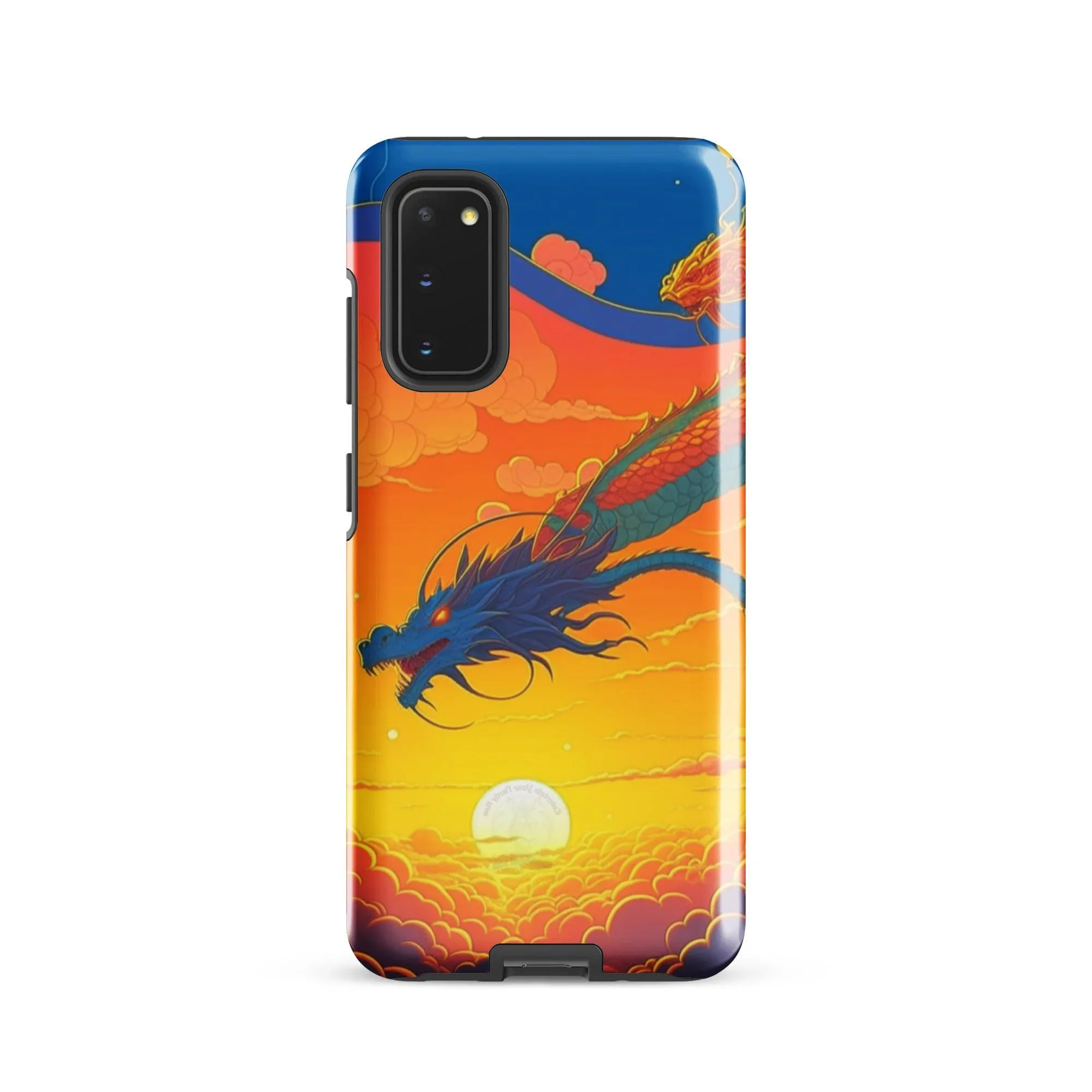 "Sunset Dragon" Tough Case for Samsung® Phones - Dual Layer Protection