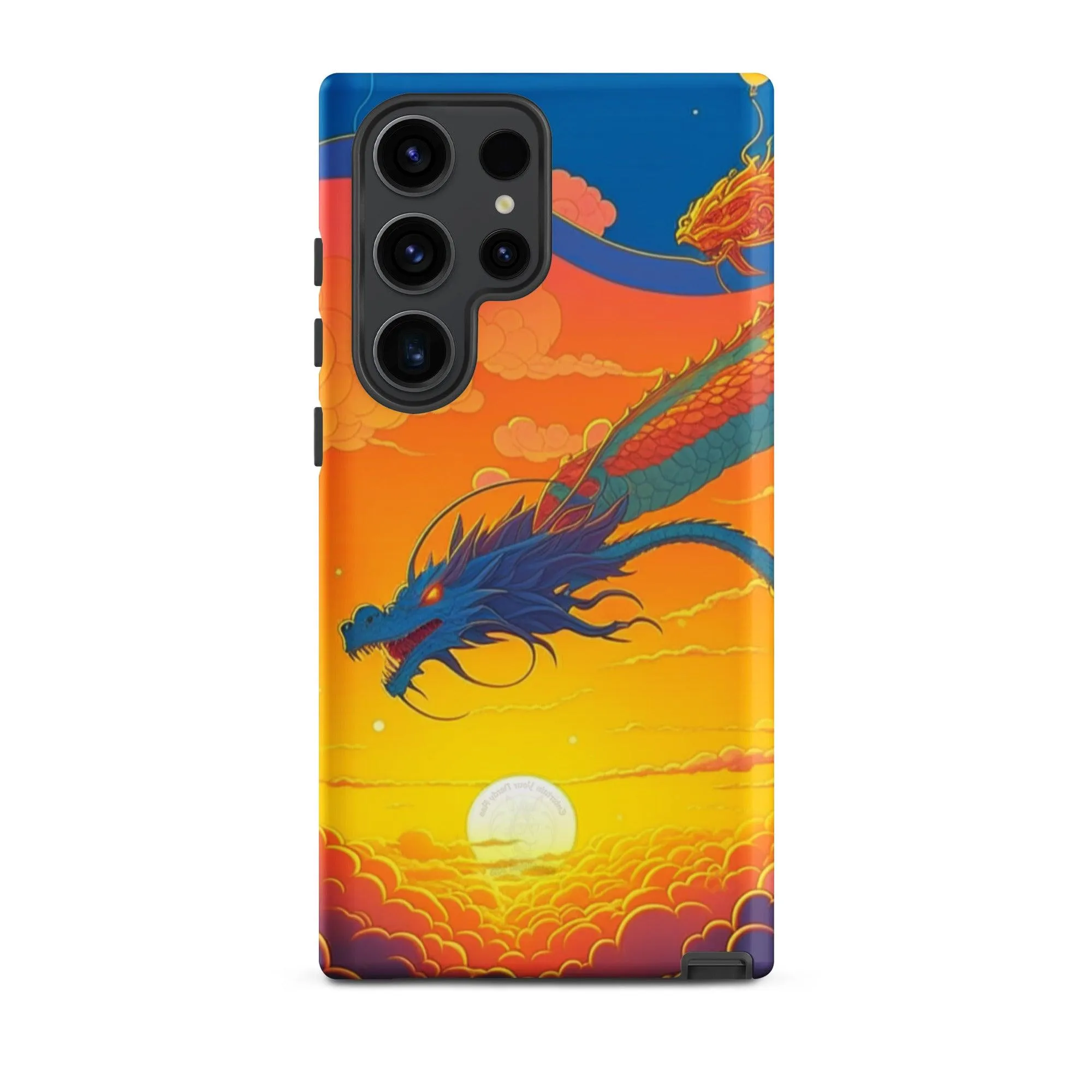 "Sunset Dragon" Tough Case for Samsung® Phones - Dual Layer Protection