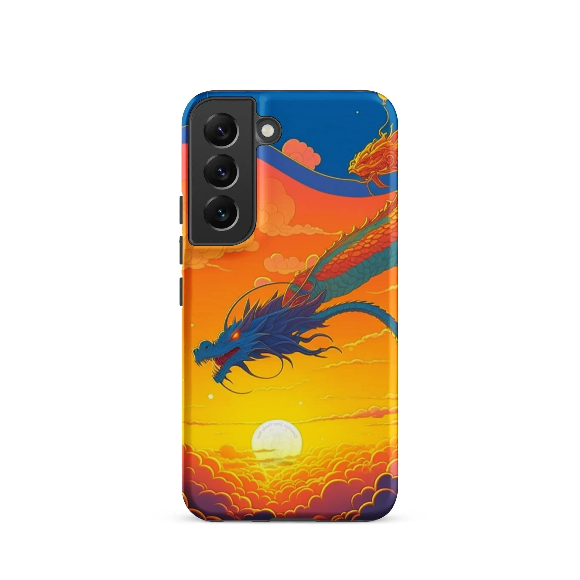 "Sunset Dragon" Tough Case for Samsung® Phones - Dual Layer Protection