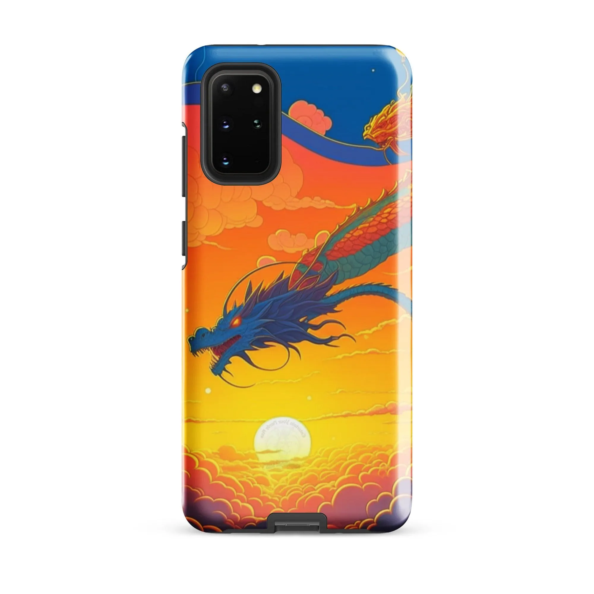 "Sunset Dragon" Tough Case for Samsung® Phones - Dual Layer Protection