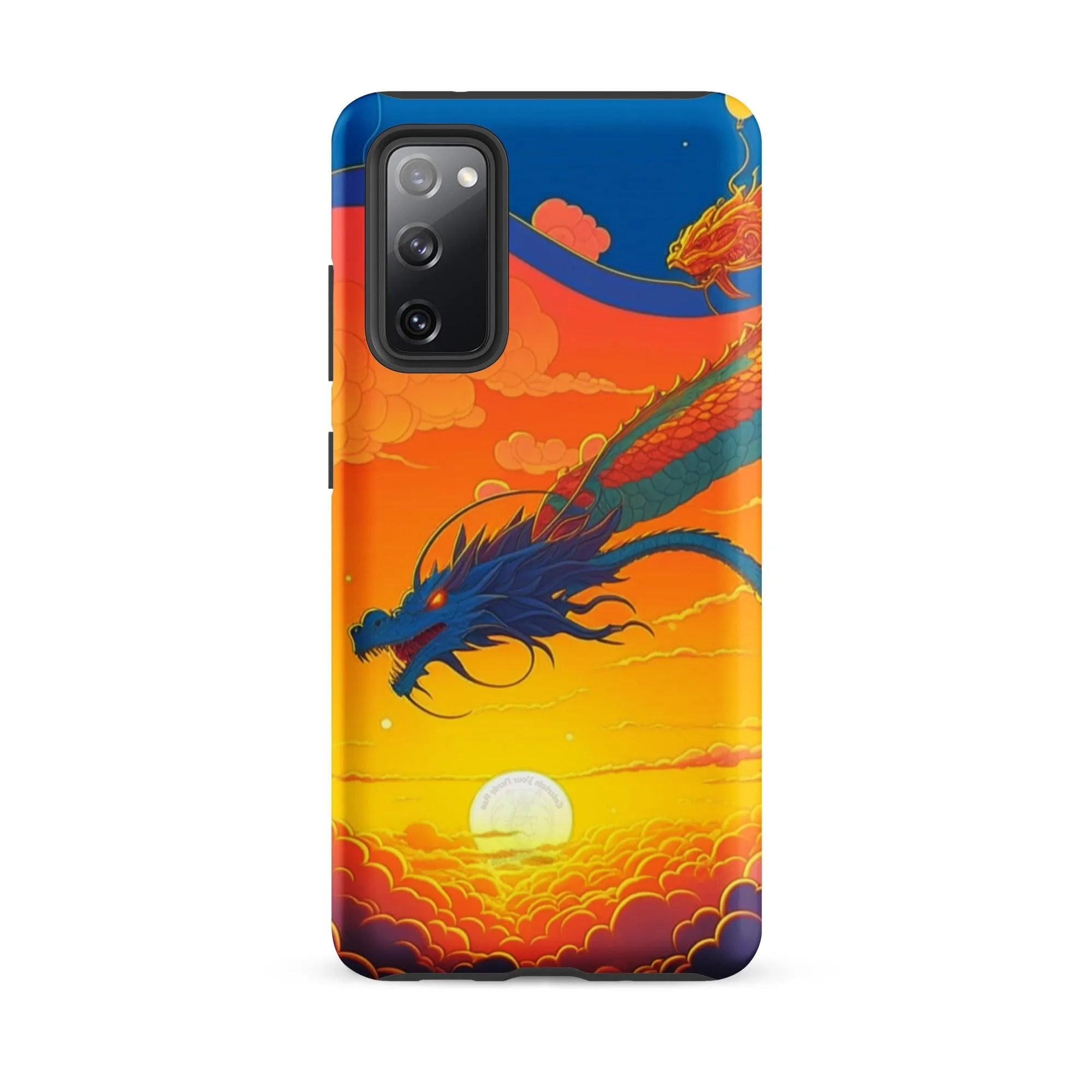 "Sunset Dragon" Tough Case for Samsung® Phones - Dual Layer Protection