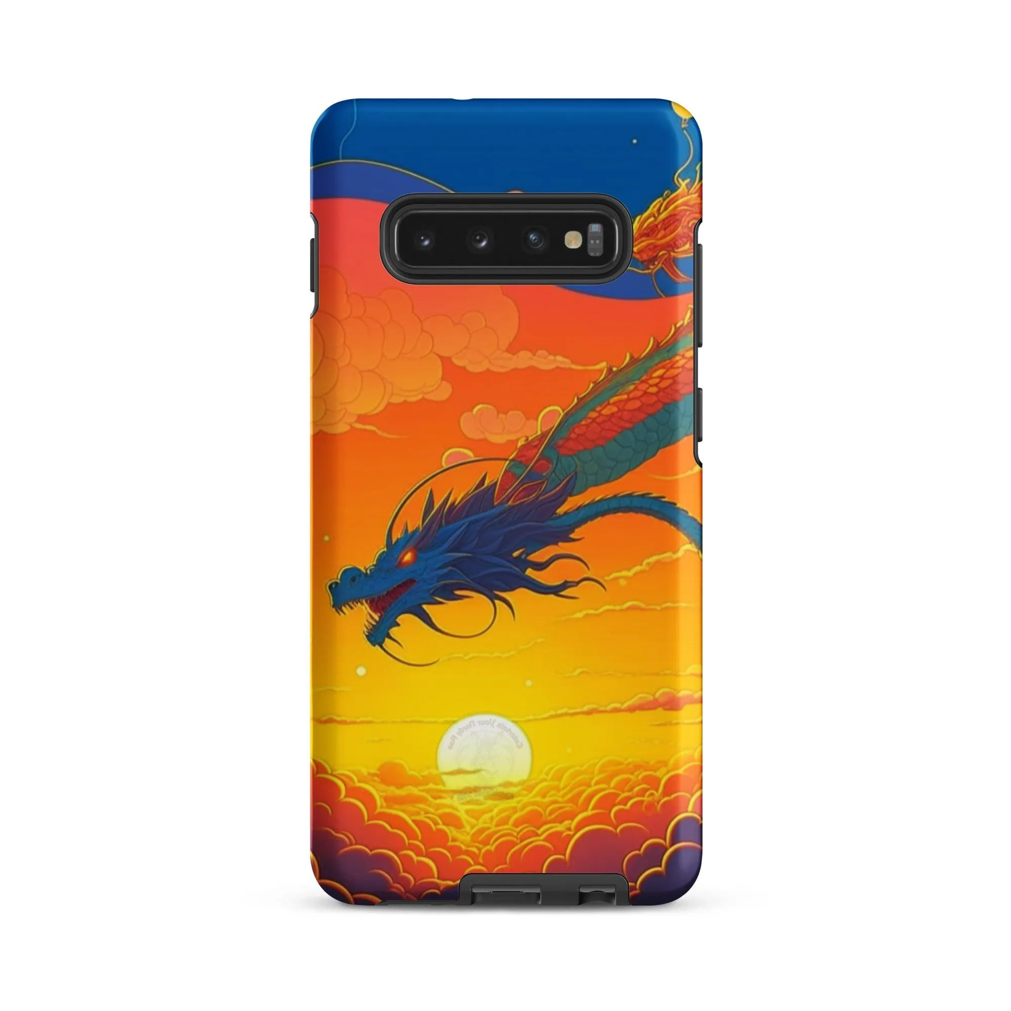 "Sunset Dragon" Tough Case for Samsung® Phones - Dual Layer Protection