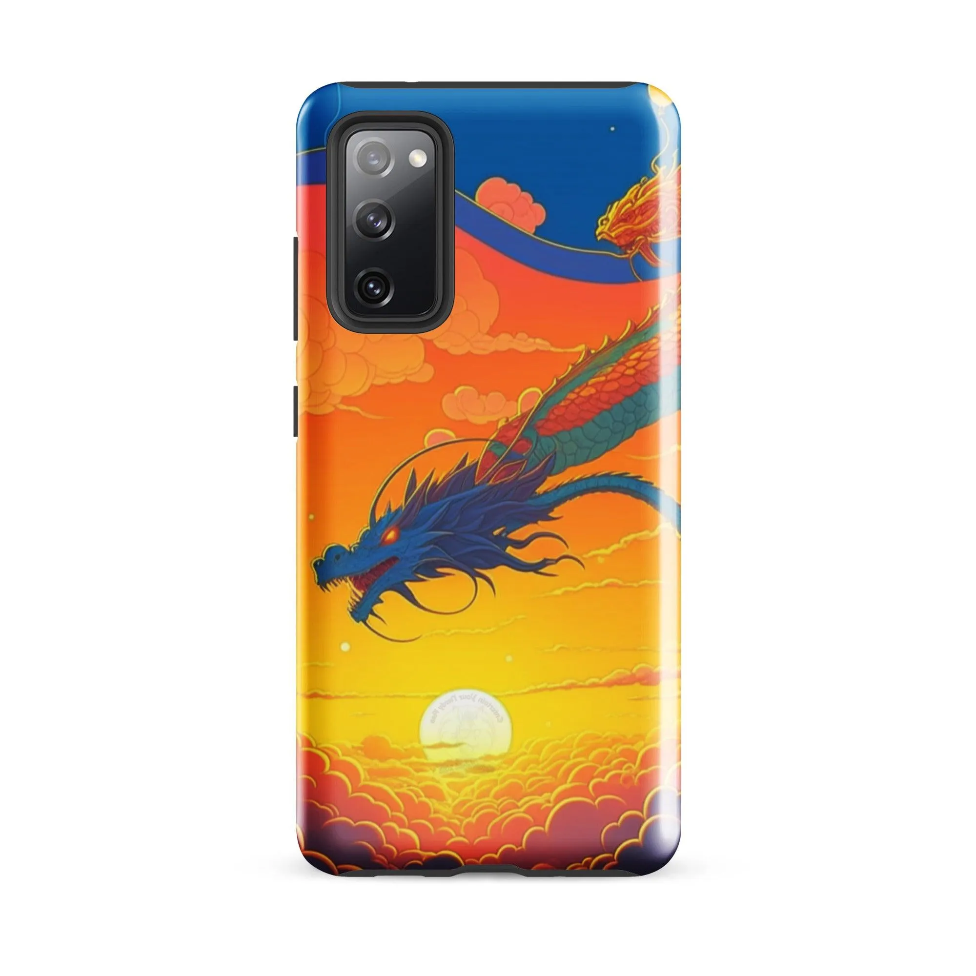 "Sunset Dragon" Tough Case for Samsung® Phones - Dual Layer Protection