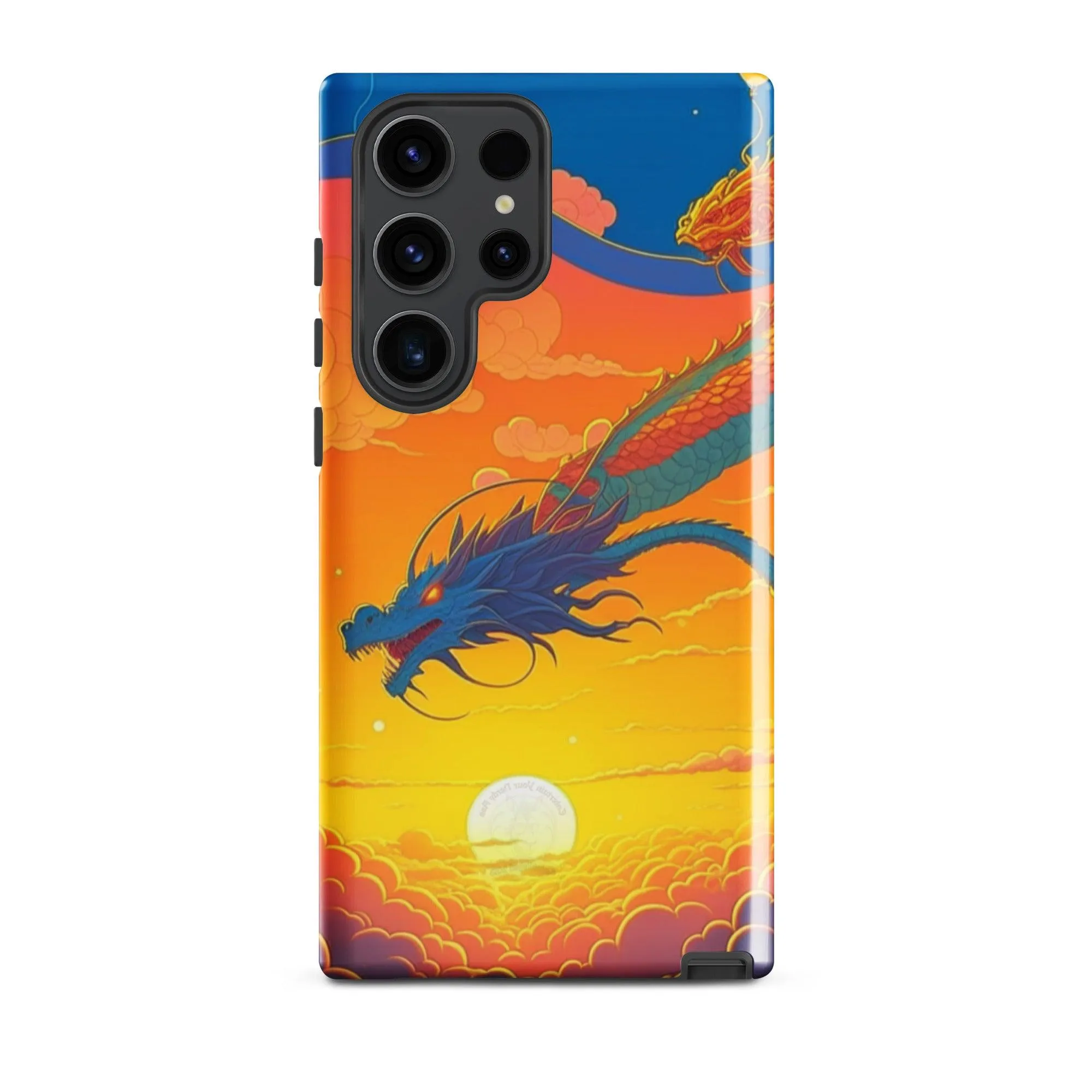 "Sunset Dragon" Tough Case for Samsung® Phones - Dual Layer Protection