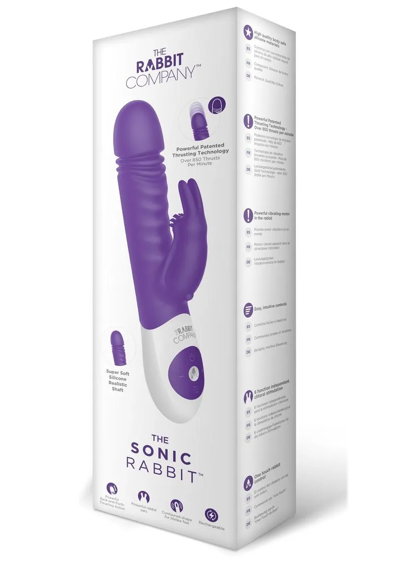 Rabbit Company The Sonic Rabbit Rechargeable Silicone Vibrator