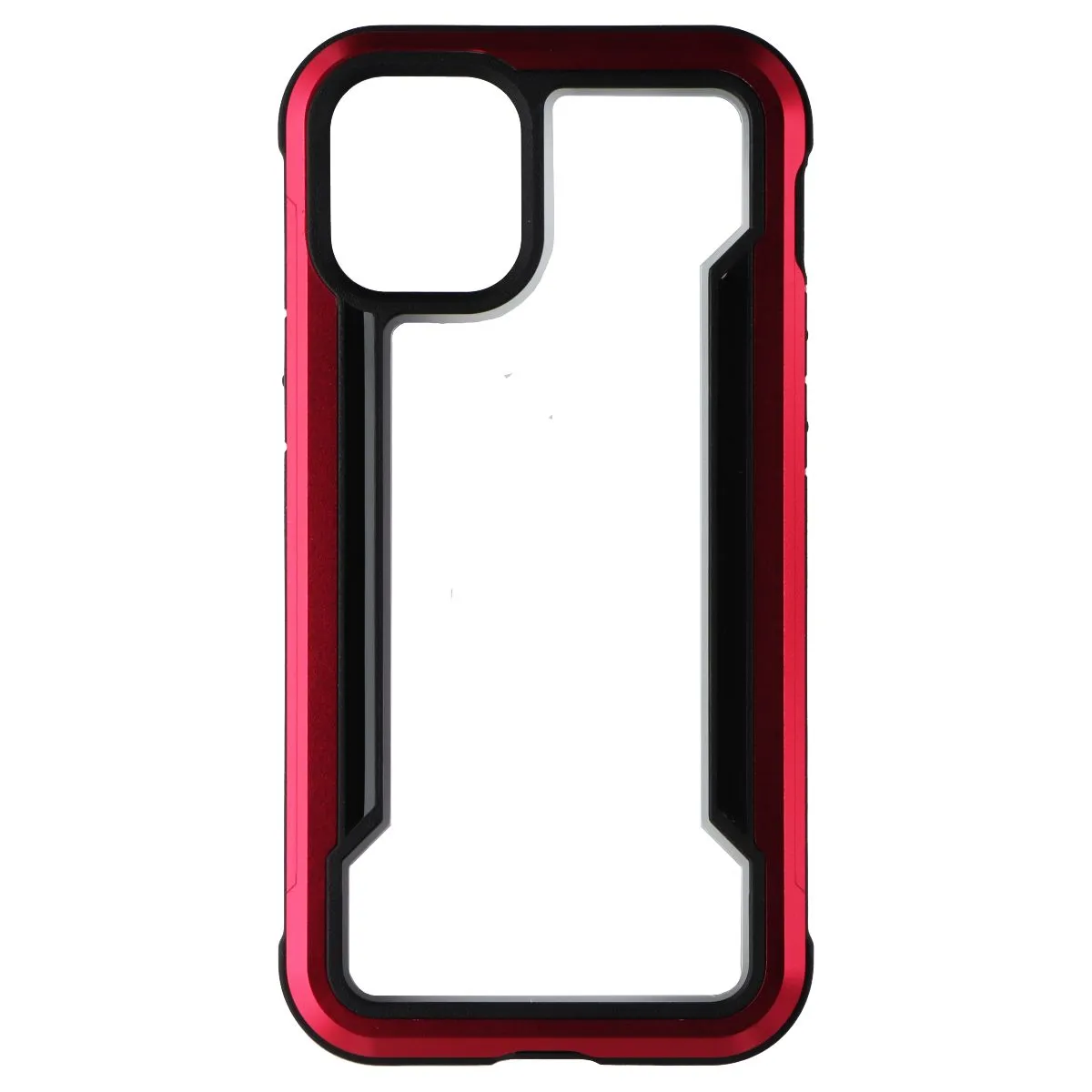 Raptic Shield Pro Series Case for iPhone 12 Mini - Red/Clear