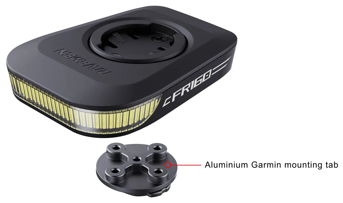 Ravemen FR160 PRO USB Out-Front Bike Light - Black