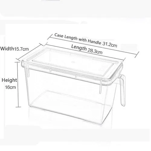 Refrigerator Handle Frozen Food Storage Box