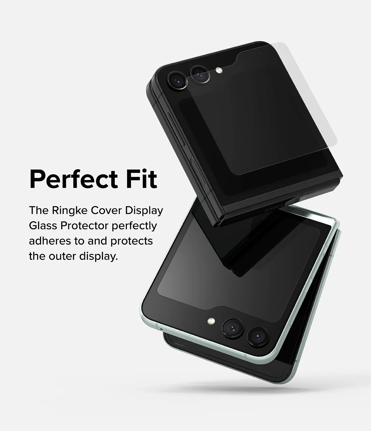 Ringke - Samsung Galaxy Z Flip 5 Screen Protector | Cover Display Protector Tempared Glass| 2 Pack