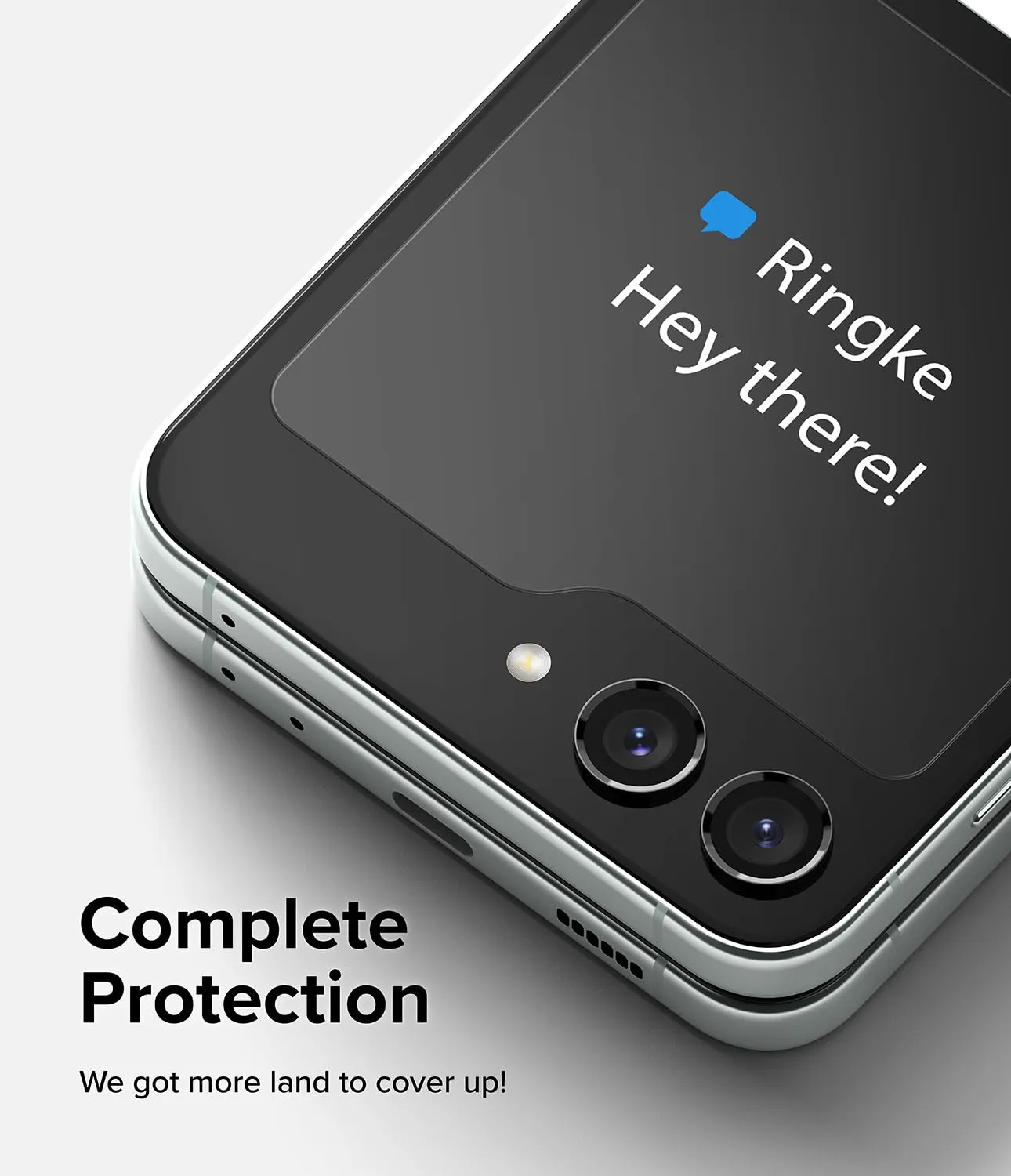 Ringke - Samsung Galaxy Z Flip 5 Screen Protector | Cover Display Protector Tempared Glass| 2 Pack