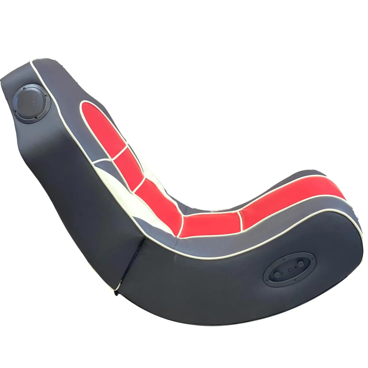 ROCKER SERIES/ A133 GAMING CHAIR (BLACK-RED-WHITE)