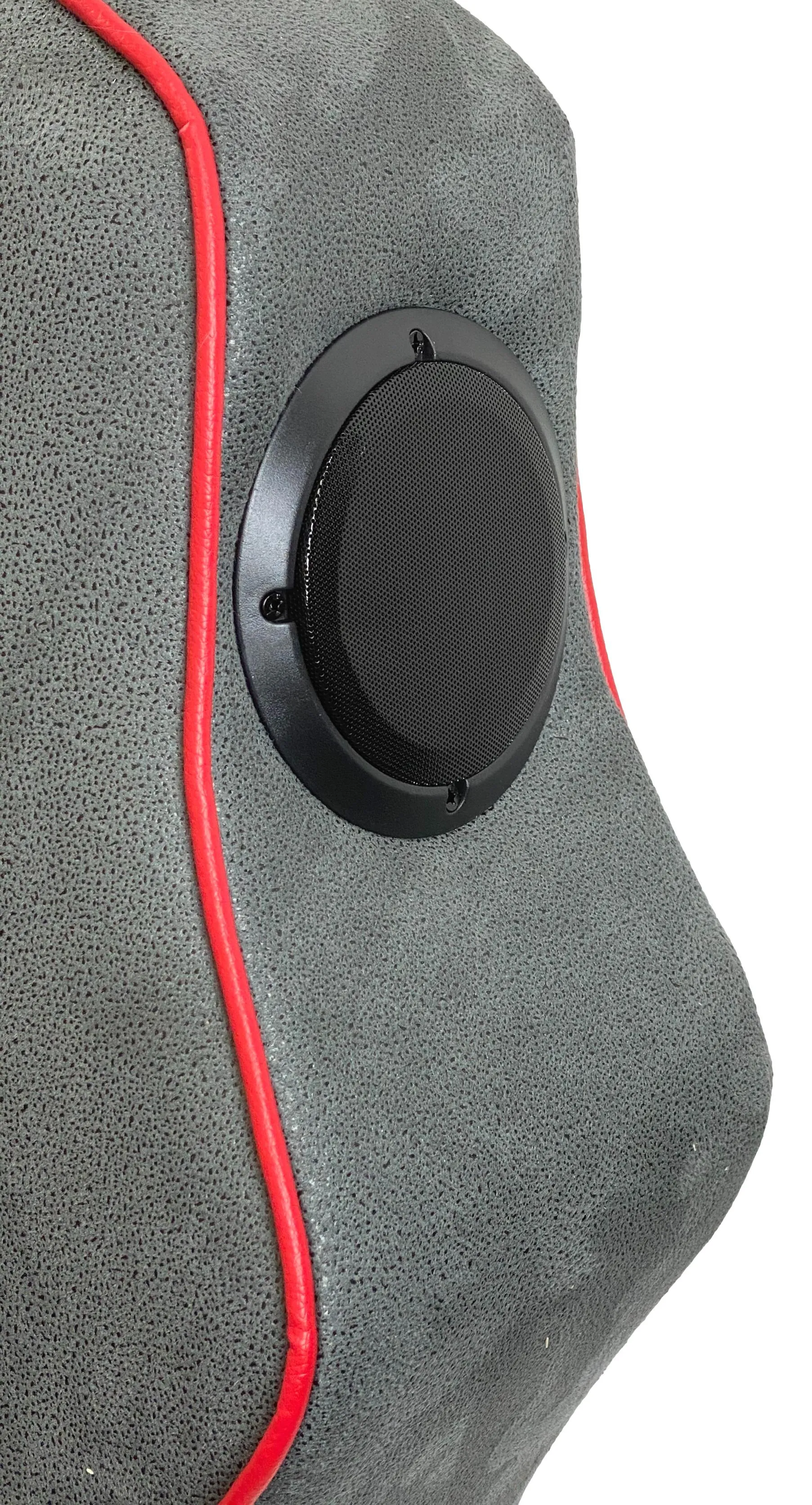 ROCKER SERIES/ A133 GAMING CHAIR (GREY-BLACK-RED)