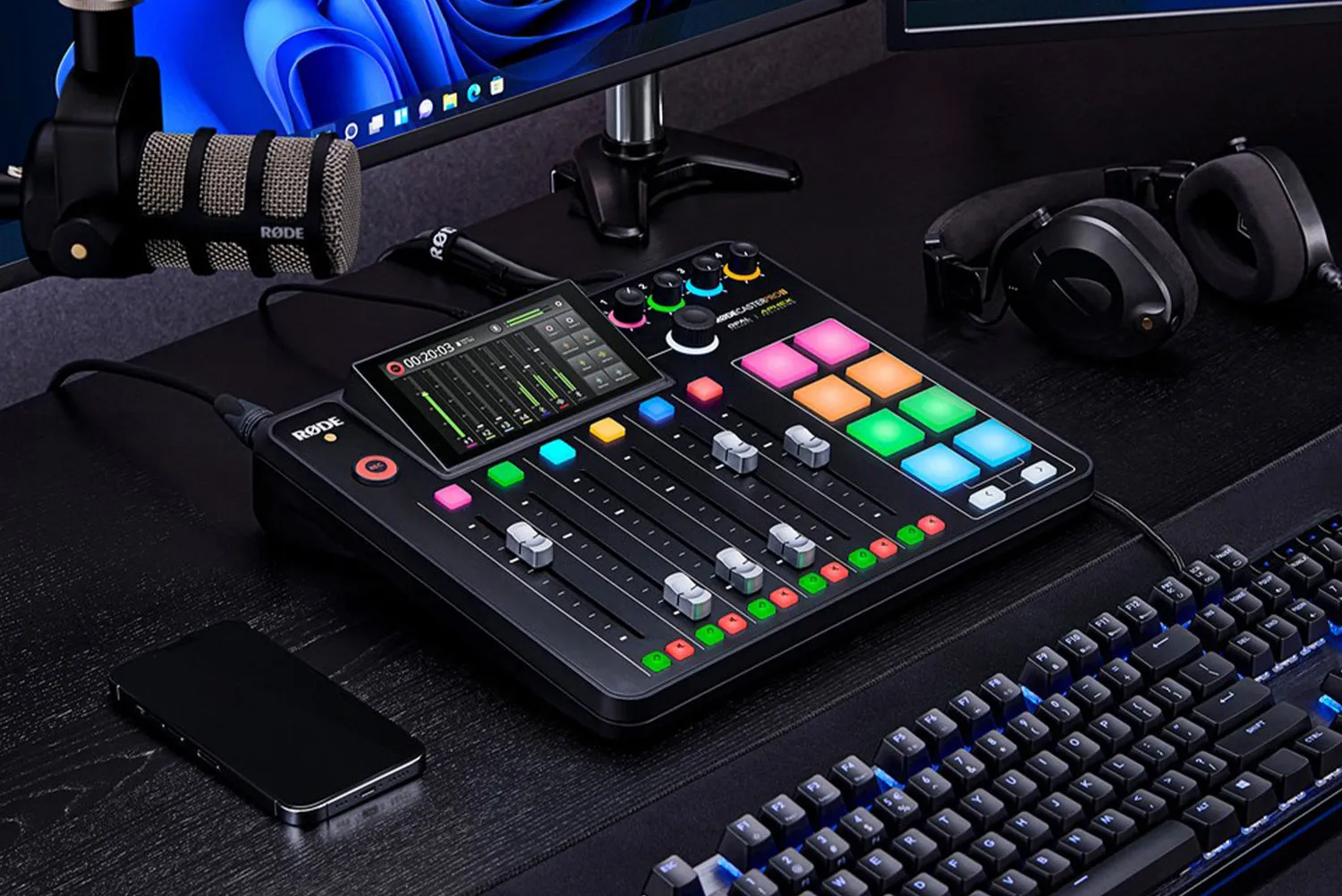 Rode RØDECaster Pro II Audio Production Studio (Black)