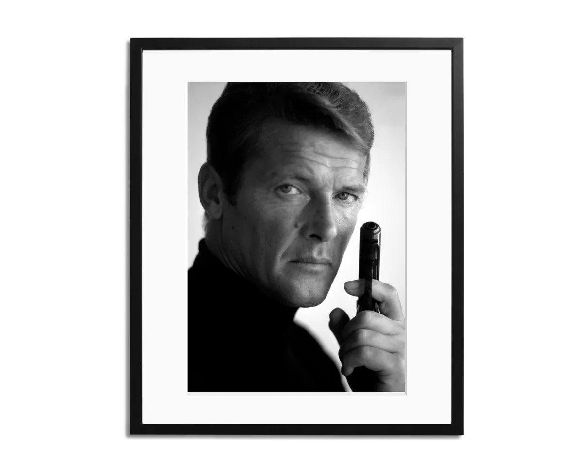 Roger Moore as James Bond