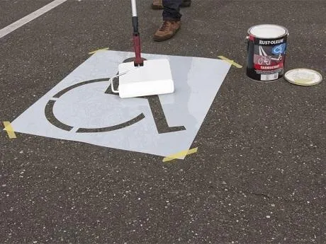 Rustoleum Electric Car Parking Stencils