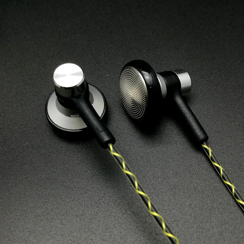 RY04 original in-ear Earphone metal  15mm music  quality sound HIFI Earphone (IE800 style cable) 3.5mm stereo dynamic headphones