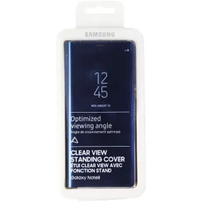 Samsung Clear View Standing Cover for Samsung Galaxy Note8 - Deep Blue