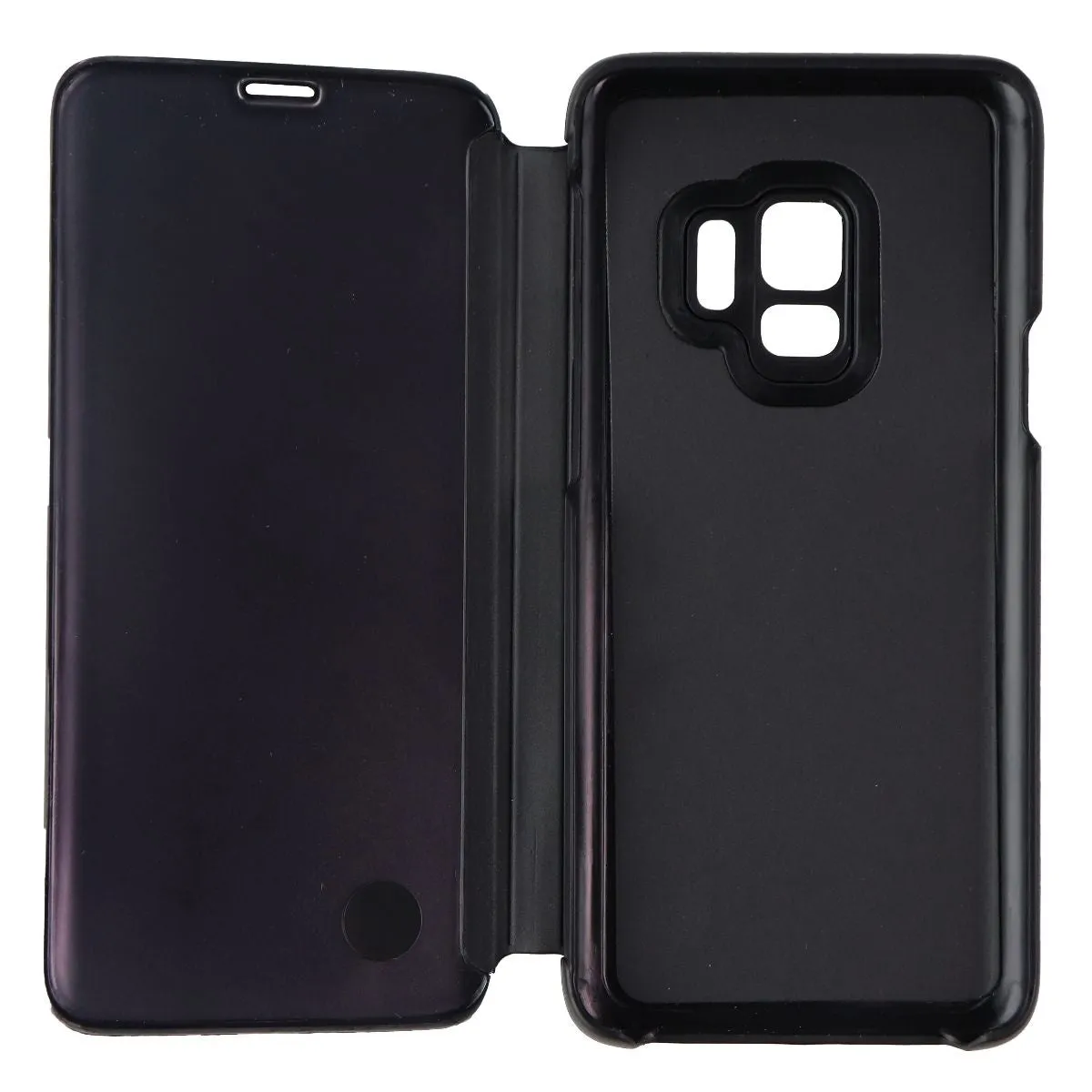 Samsung Clear View Standing Cover for Samsung Galaxy S9 - Black