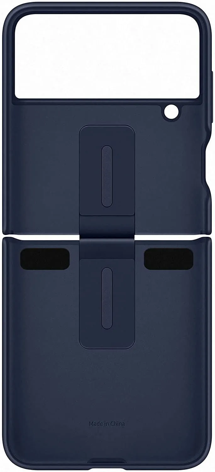 Samsung Galaxy Z Flip 4 Silicone Cover with Navy Blue - EF-PF721TNEGWW