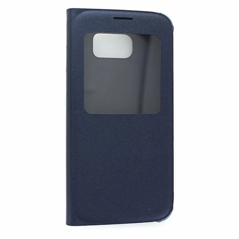 Samsung S-View Flip Cover Case for Samsung Galaxy S6 - Dark Blue