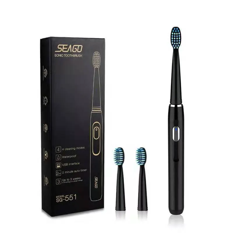 SEAGO Rechargeable Sonic Electric Toothbrush