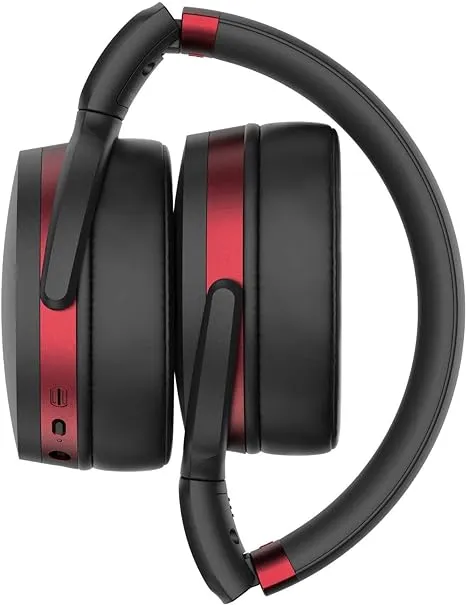 Sennheiser HD 458BT Headphones (Black/Red)